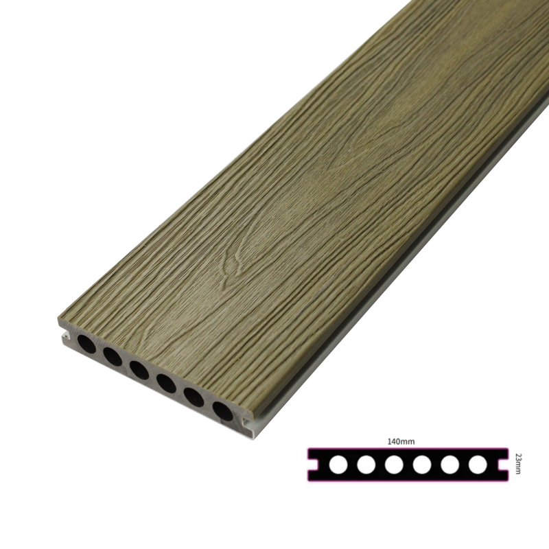 WPC Decking Oak OAK01 140*23mm (Lustrous Collection) 